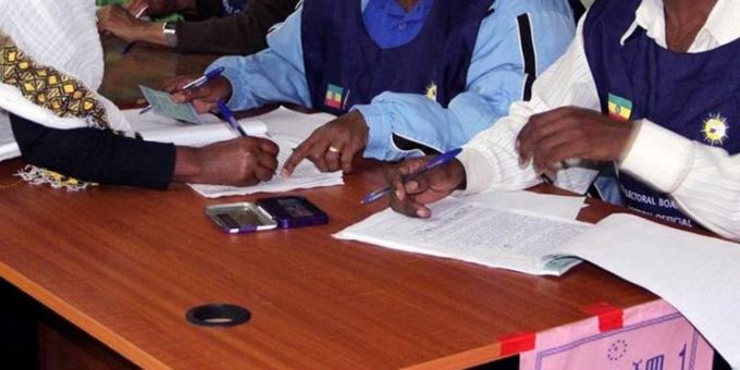 Voter registration for the 2021 general elections.